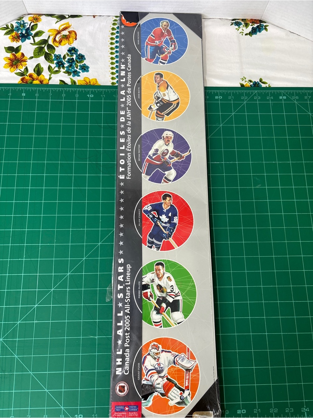 NHL All-Stars Poster Board Strip 2005 Lineup Canada Post SEALED Hockey Merch